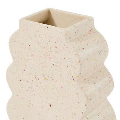 Wavy Ceramic Vase