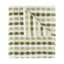 Green Popcorn Cotton Hand Towel