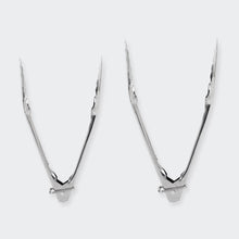 2 Pack Stainless Steel Mini Tongs