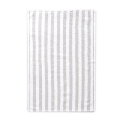 4 Pack Grey Linear Terry Tea Towels