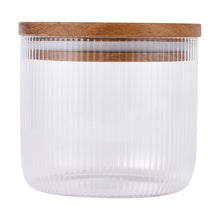 Small Linear Glass Canister