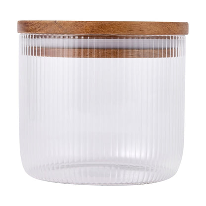 Small Linear Glass Canister