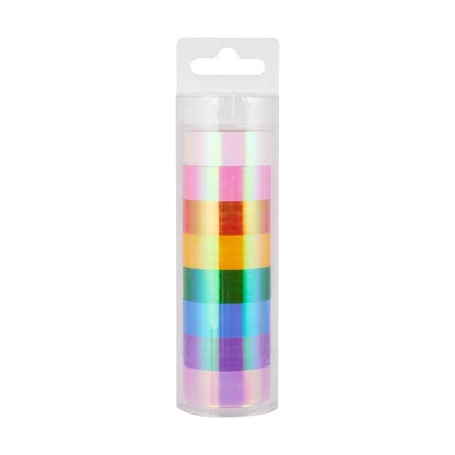8 Pack Washi Tape - Iridescent