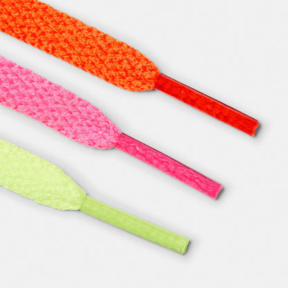 3 Pack Fashion Laces - Neon
