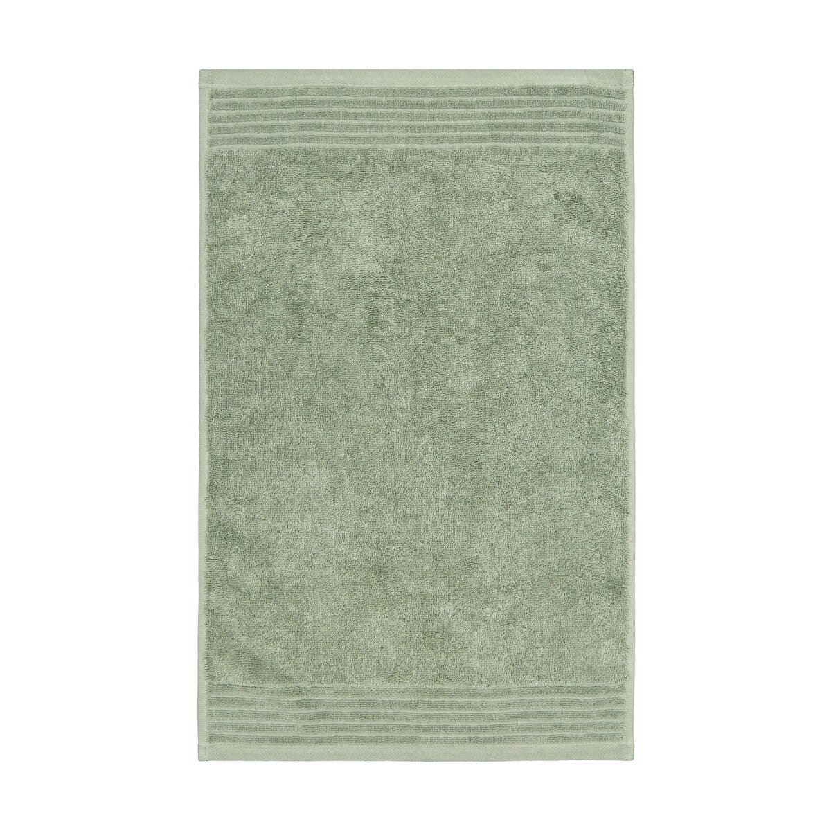 Edan Cotton Hand Towel - Moss