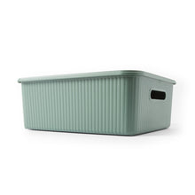 11L Ribbed Container - Green