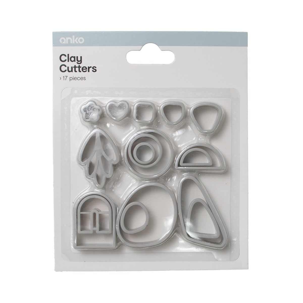 17 Piece Clay Cutters