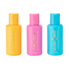 OXX Bodycare Summer Solstice Mini Body Wash Trio - Beach Bliss, Pink Tropic & Coconut Waves
