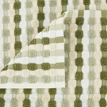 Green Popcorn Cotton Hand Towel