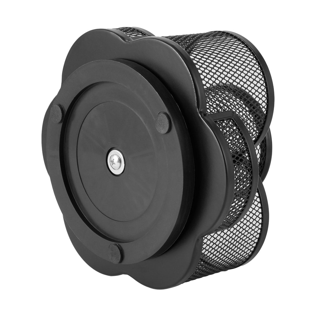 Rotating Mesh Pen Caddy - Black