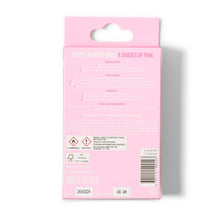 OXX Cosmetics 100 Pack Artificial Nails with Adhesive - Almond Shape, Pink
