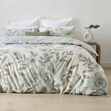 Mari Cotton Rich Reversible Quilt Cover Set - Queen Bed