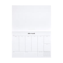 Weekly Desk Pad