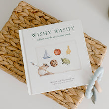Wishy Washy (Board Book) by Paige Tate A Board Book of First Words and Colors