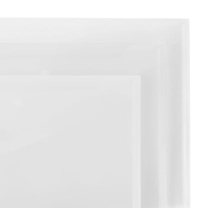 3 Pack Button Document Wallet