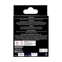 OXX Cosmetics 24 Pack Artificial Nails with Adhesive - Almond Shape, Black