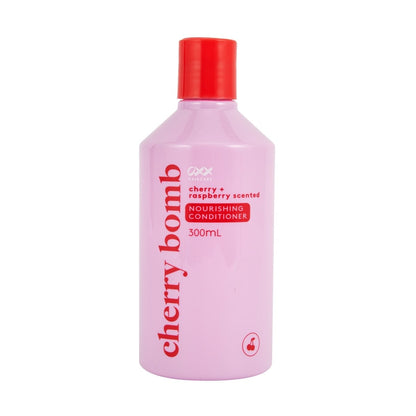 OXX Haircare Cherry Bomb Nourishing Conditioner 300ml - Cherry and Raspberry Scented