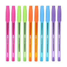 10 Pack Assorted Colours Ballpoint Pens