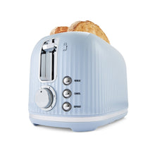 2 Slice Retro Toaster - Blue