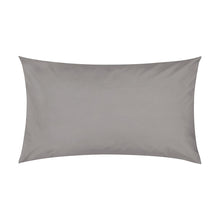 250 Thread Count Cotton Rich Standard Pillowcase - Grey
