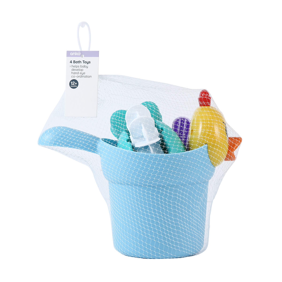 4 Pack Bath Toys