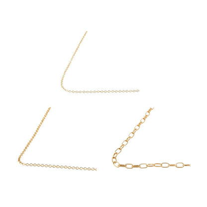 Jewellery Chain Set - Gold Look
