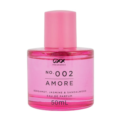 OXX Fragrance No. 002 Amore Eau De Parfum - Bergamot, Jasmine and Sandalwood