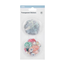 85 Pack Transparent Stickers - Butterfly