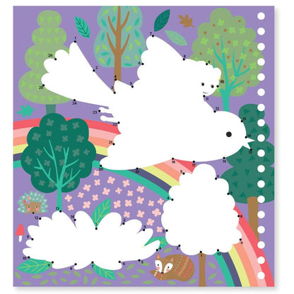 Floss & Rock Water Multiplay Fairy Tale Reusable Activity Book 16 Activities with Water Pen Art and Craft for Kids Fairy Unicorn and Castle Theme 3yrs+