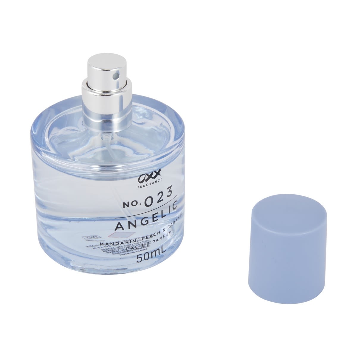 OXX Fragrance No. 023 Angelic Eau De Parfum 50ml - Mandarin, Peach and Caramel