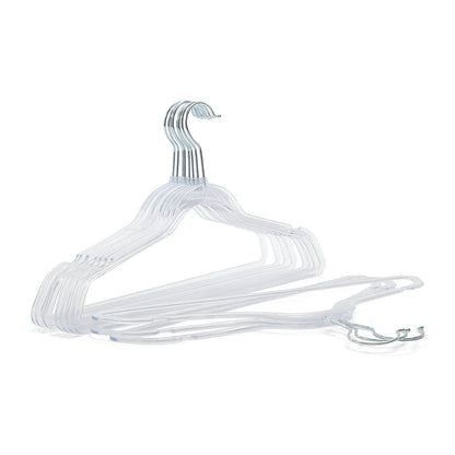 12 Pack Clear Hangers
