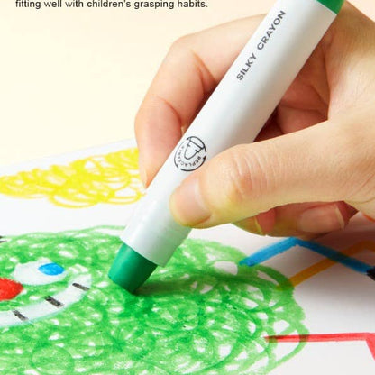 Mideer Twistable Silky Crayon 8 Colours Washable Crayons Stationary Art and Craft for kids 6yrs+