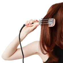 Mini Straightening Brush - Peach