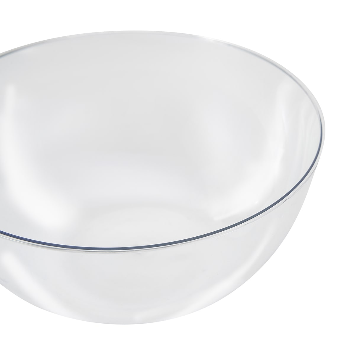 25cm Reusable Plastic Serving Bowl