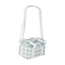 Gingham Large Insulated Lunch Bag