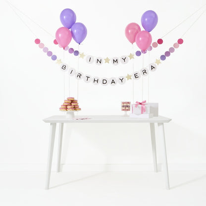 8 Piece In My Birthday Era Decoration Pack