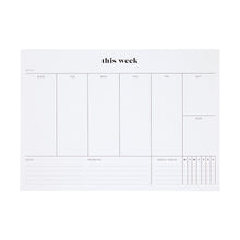 Weekly Desk Pad