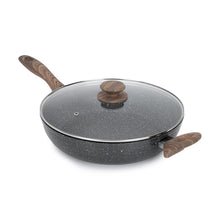 30cm Wood Look Non-Stick Saute Pan