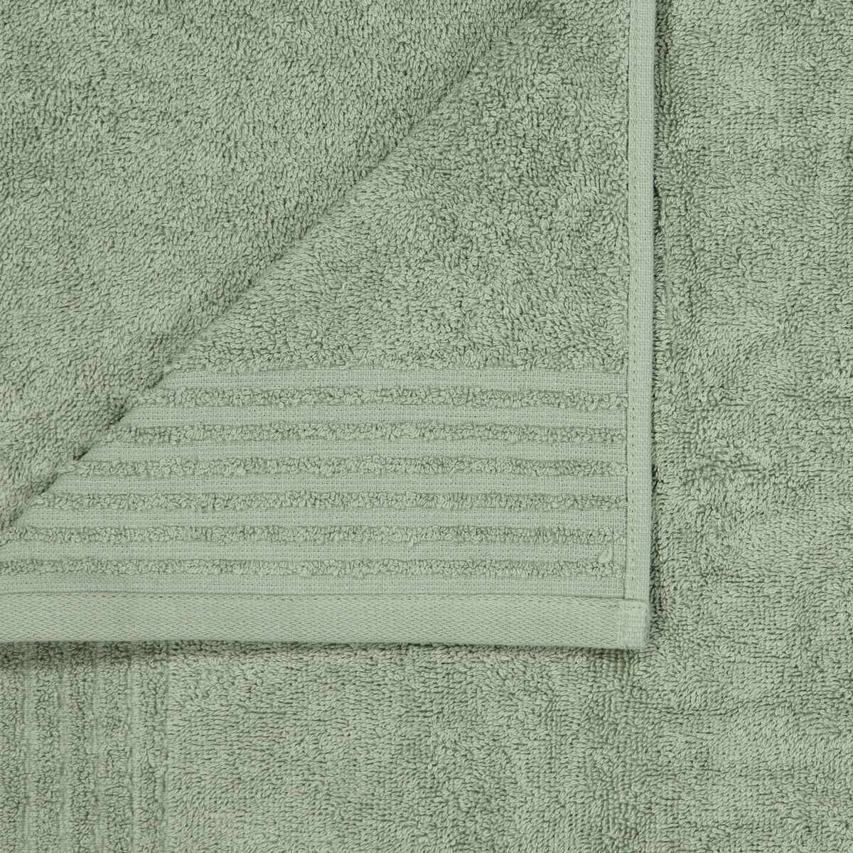 Edan Cotton Bath Towel - Moss