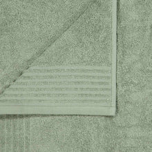Edan Cotton Bath Towel - Moss