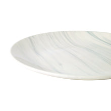 Grey Marble Look Dinner Plate