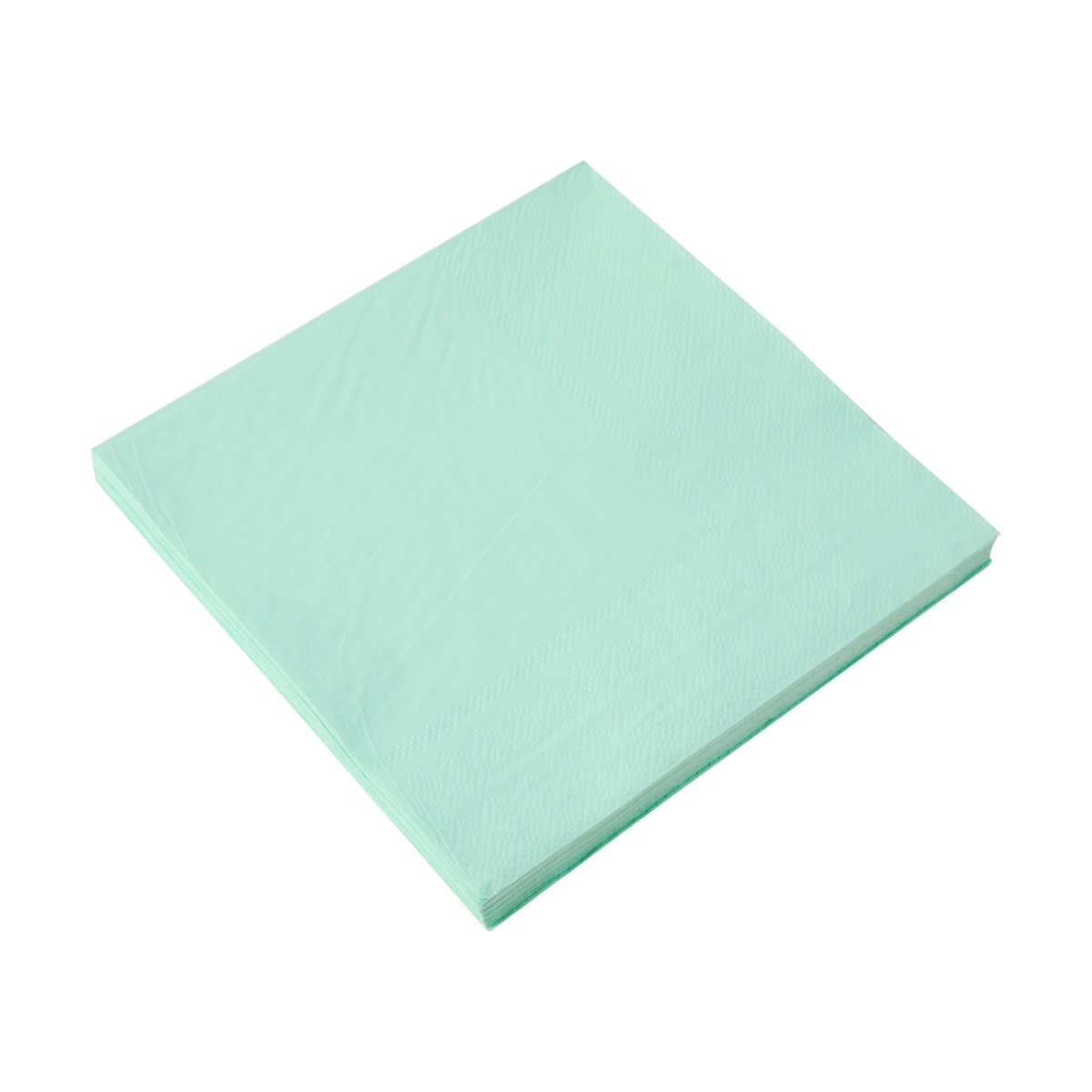20 Piece Pastel Green Paper Napkins