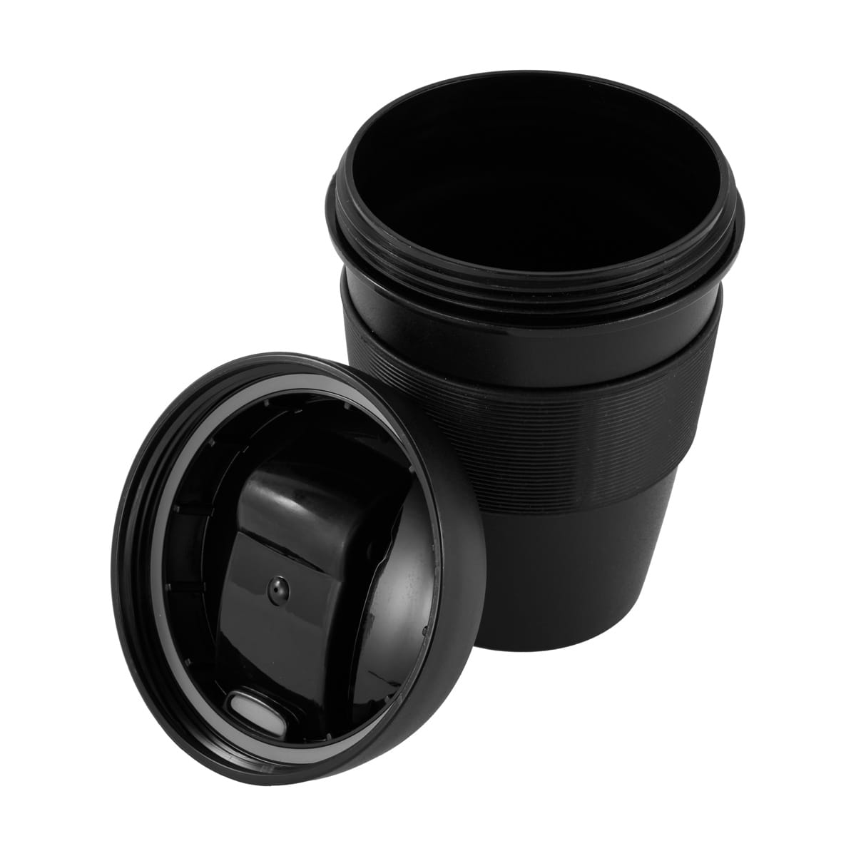 430ml Black Reusable Travel Cup
