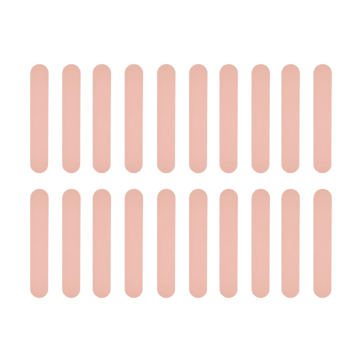 OXX Cosmetics 20 Piece Nail File Set - Peach