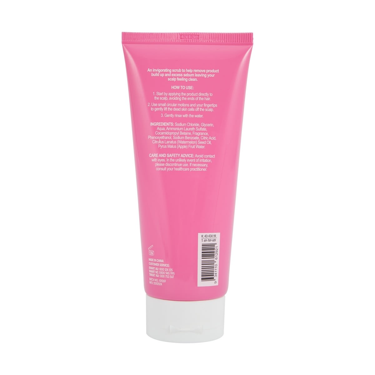 OXX Haircare Melon Crush Scalp Scrub 150g - Watermelon and Apple Scented