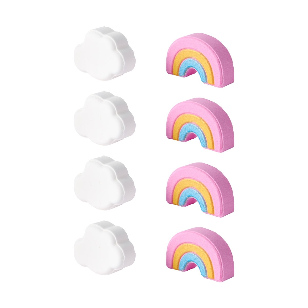 OXX Bodycare 9 Piece Multi Bath Fizzers - Vanilla Scented