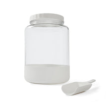 Glass and Silicone Jar with Scoop