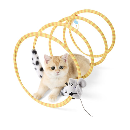 Cat Toy Spiral Tunnel
