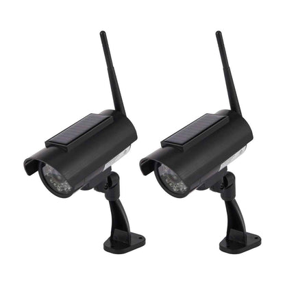 2 Pack Solar Dummy Cameras