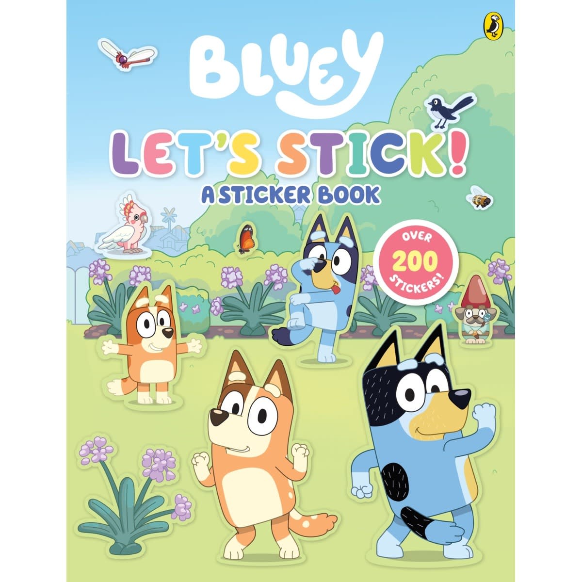 Bluey: Let's Stick! A Sticker Book